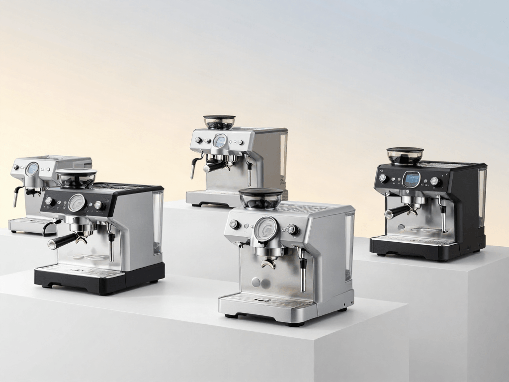 Espressomaschine Test: Innovative Haushaltsgeräte und moderne Technologien präsentieren sich in diesem Bild.