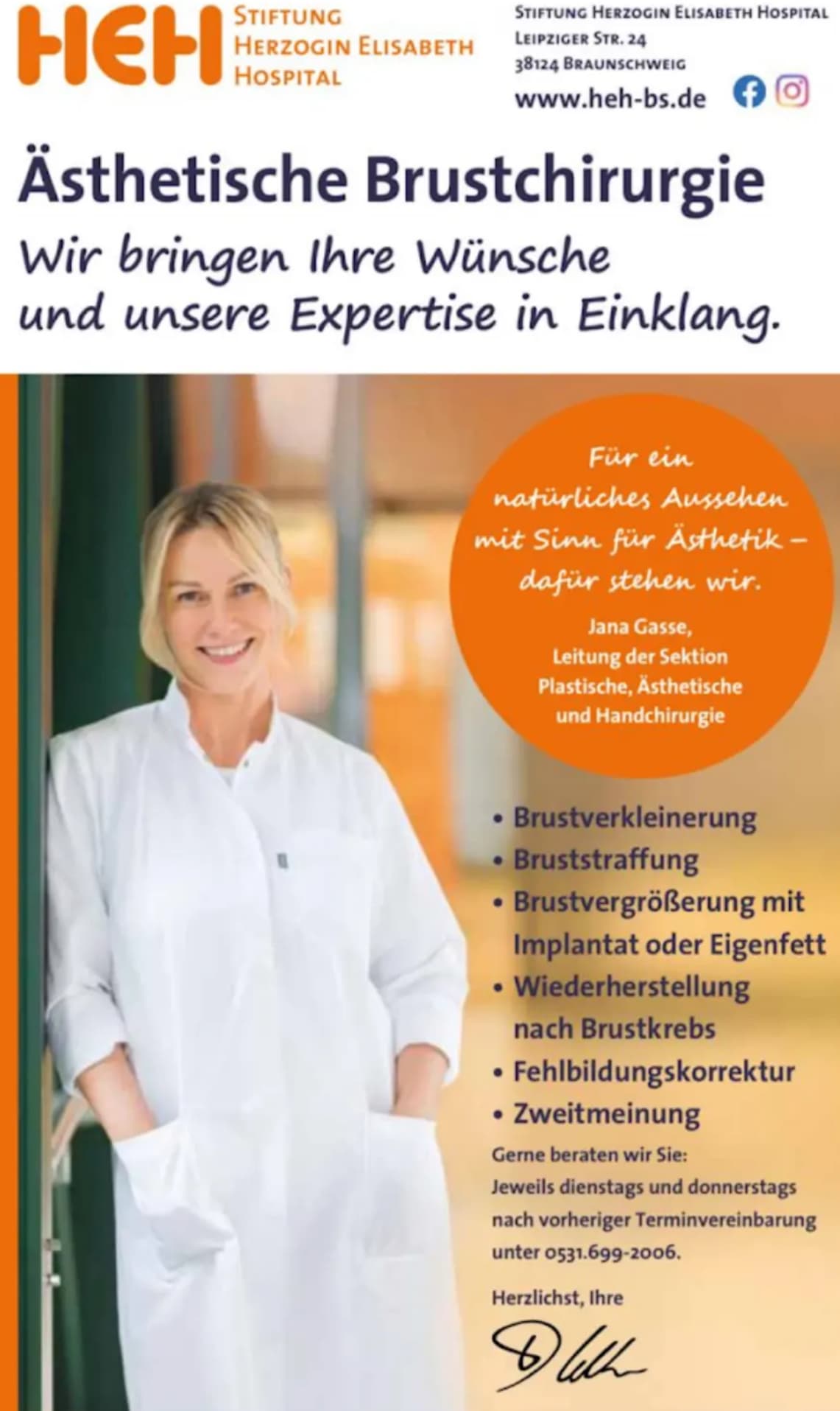 Plastische Eingriffe und Handchirurgie Braunschweig – alles aus einer Hand