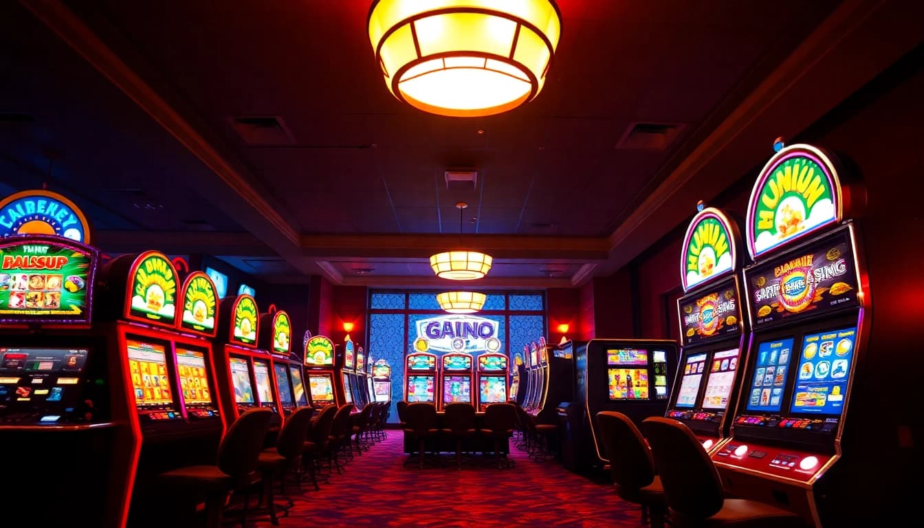 Erlebe Online Casinos ohne deutsche Lizenz mit aufregenden Spielautomaten und lebhafter Atmosphäre.
