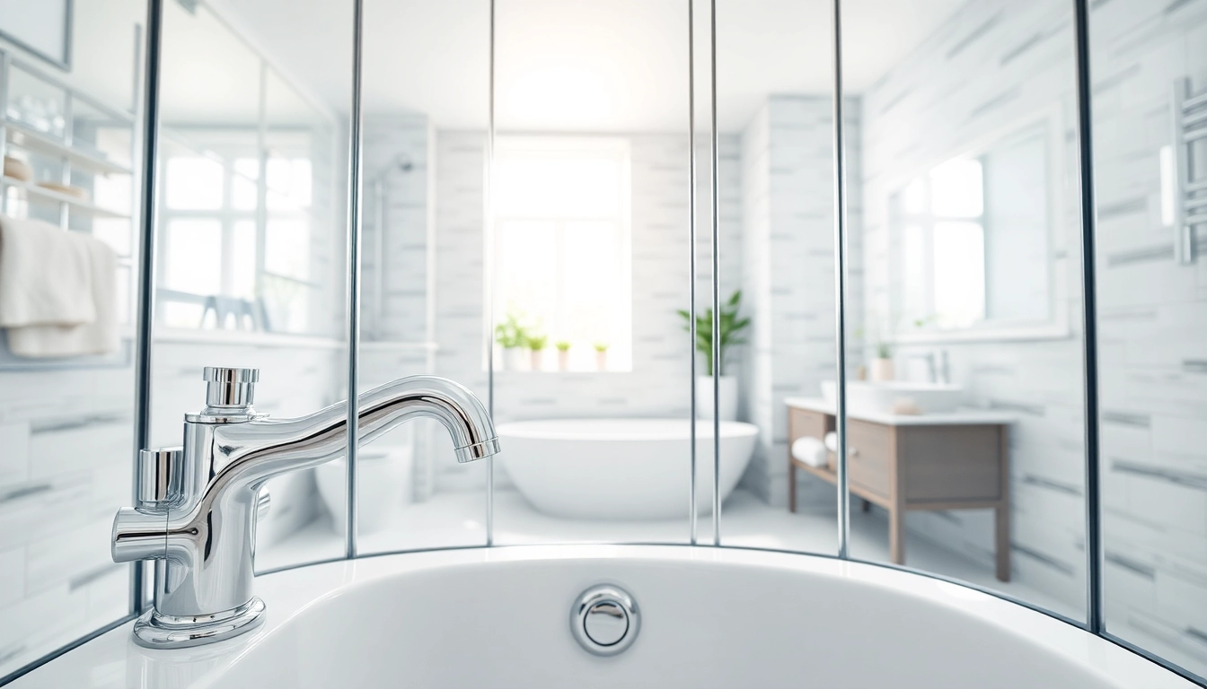 Moderne duschkabine 100x100 pendeltür mit elegantem Design im Badezimmer.