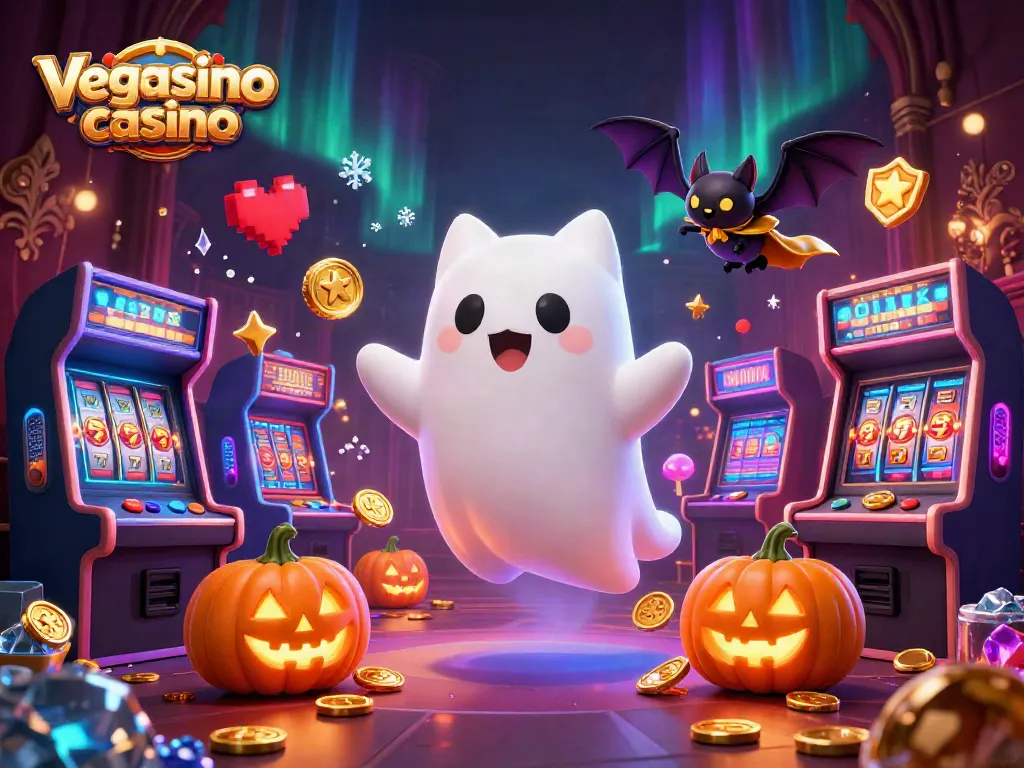 Experience excitement and thrill at vegasino casino with vibrant ghosts and glowing jackpots.