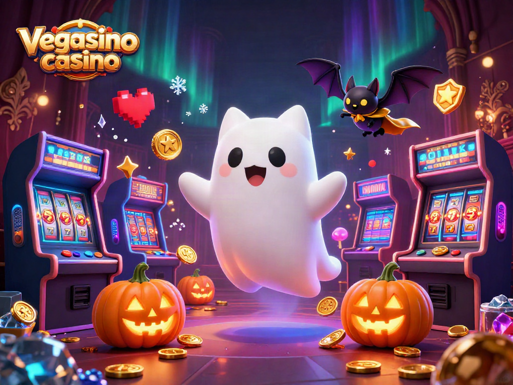 Experience excitement and thrill at vegasino casino with vibrant ghosts and glowing jackpots.
