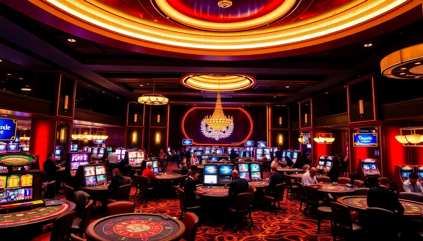 Experience the thrill at Online Casinos Österreich with lavish tables and vibrant players.