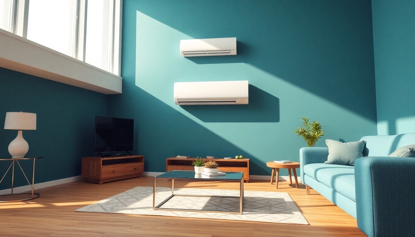 Understand Klima kosten by discovering cost-effective energy-efficient air conditioning units in a stylish living room.