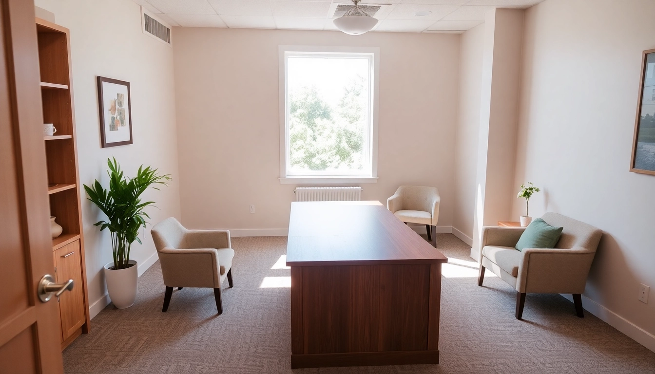 Informative consultation scene demonstrating pflegeberatung köln, featuring welcoming setting and professionals guiding clients.