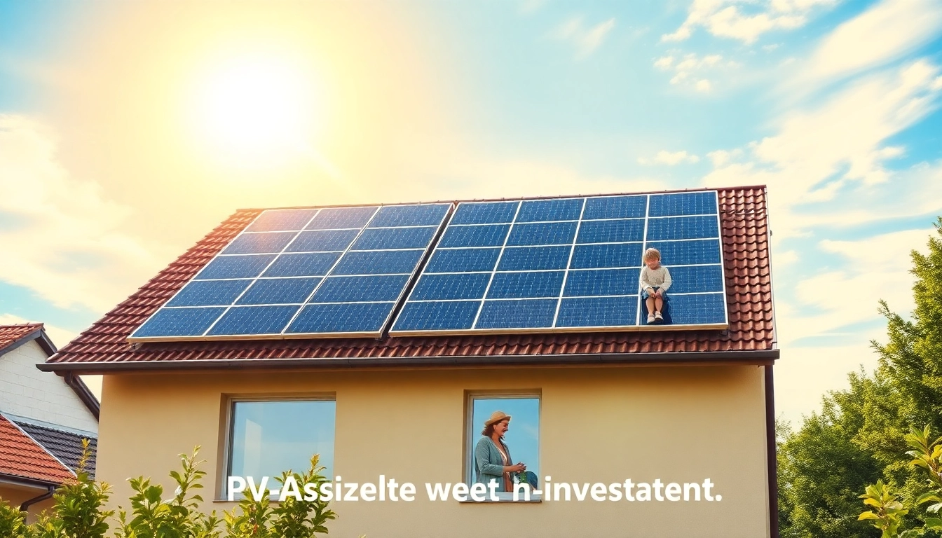 Optimieren Sie Ihre Erträge mit dem PV Anlage verkaufen nach Investition durch strahlende Sonnenenergie.