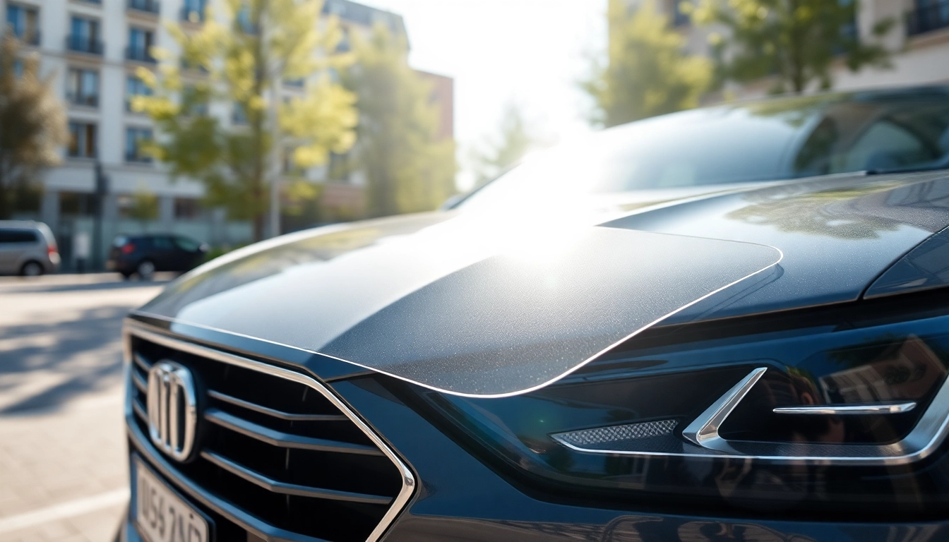 Schützen Sie Ihr Fahrzeug mit Frontschutzfolie München für langanhaltenden Lackschutz.