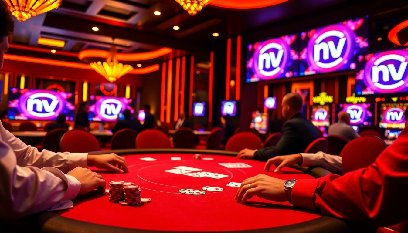 Experience high-stakes poker excitement at nv casino, with vibrant gameplay and luxurious ambiance.