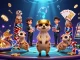 Experience high roller casinos with meerkats managing a vibrant casino scene filled with games and treasure!
