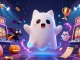 Enhance your play with sunwin in a haunted casino featuring a ghost cat and vibrant games.
